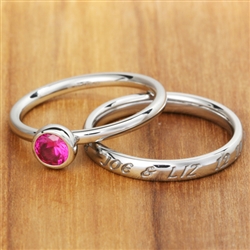 LifeMates Stacking Ring Set