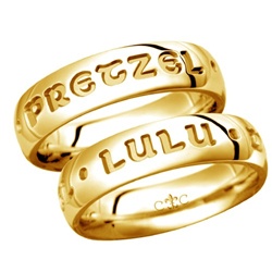 LifeSpirit 5.5MM 14K Gold Band