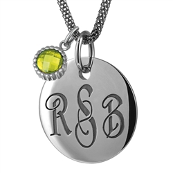 MyMonogram Nouveau Pendant