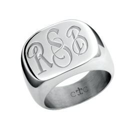 MyMonogram Nouveau Signet Ring