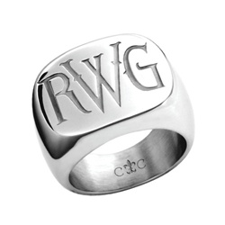 MyMonogram Thorne Signet Ring