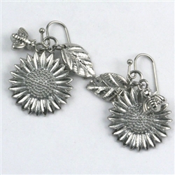 Basia's Fields of Sunflowers Earrings