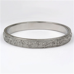 Basia's Olive Branch Bangle Bracelet