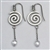 Naomi's Spiral Earrings