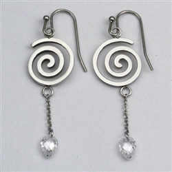 Naomi's Spiral Earrings