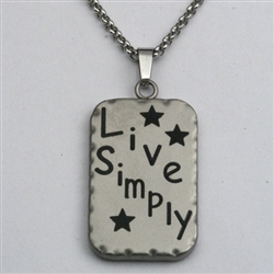 Naomi's Live Simply Necklace