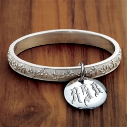 Olive Branch Vesta Bangle - Gothic