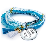 Vesta Celeste Gothic Tassel Bracelet