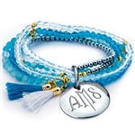 Vesta Celeste Twilight Tassel Bracelet