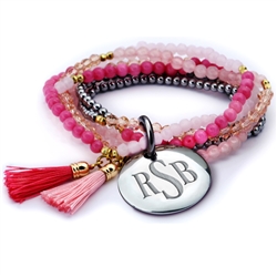 Vesta Rubino Legacy Tassel Bracelet