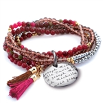 Vesta Scarlotto Tassel Bracelet